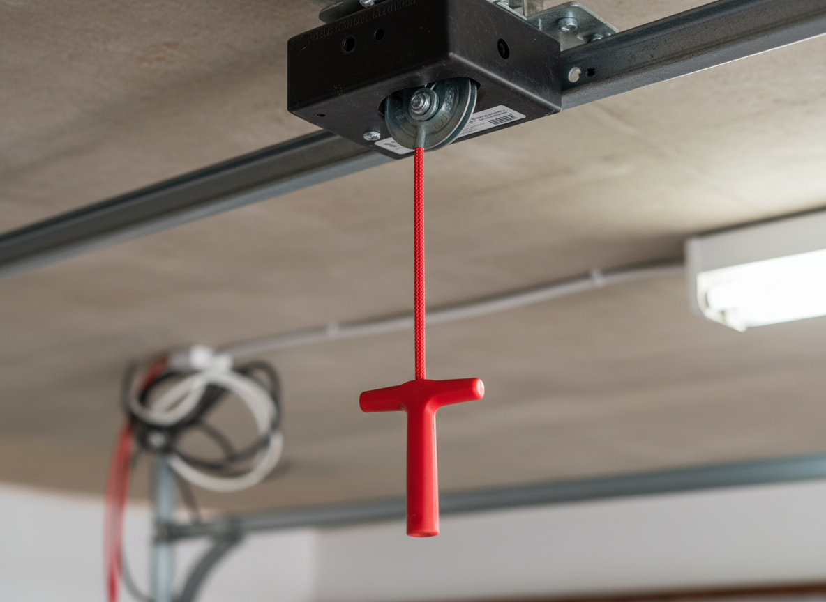 How to Open a Garage Door Manually Safely